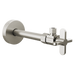 Brizo Odin: Angled Supply Stop Valve with Cross Handle
