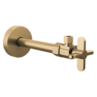 Brizo Odin: Angled Supply Stop Valve with Cross Handle
