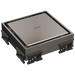 Brizo Other BT062418 4" Reversible Square Point Shower Drain - Brilliance Black Onyx