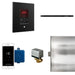 Mr. Steam BTLRL1SMB MS Butler® Linear Square in Matte Black