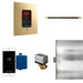 Mr. Steam BTLRL1SPB MS Butler® Linear Square in Polished Brass