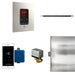 Mr. Steam BTLRL1SPN MS Butler® Linear Square in Polished Nickel