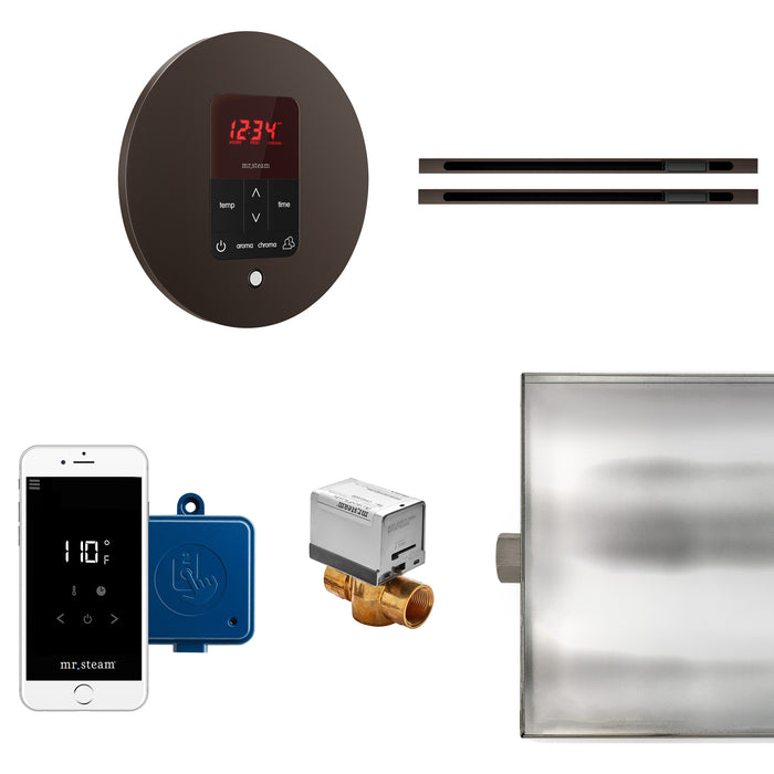 Mr. Steam BTLRLXRORB MS Butler® Max Linear Round in Oil Rubbed Bronze