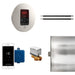 Mr. Steam BTLRLXRPN MS Butler® Max Linear Round in Polished Nickel
