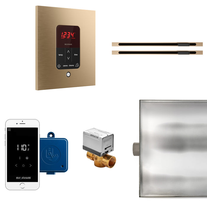 Mr. Steam BTLRLXSBB MS Butler® Max Linear Square in Brushed Bronze