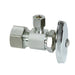 BrassCraft Manufacturing Company OCR09X C C Angle Stop Valve, 1/2 x 1/4 in Nominal, Compression x OD Compression Connection, 125 psi Pressure