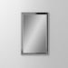 Main Line 19-1/4" x 30" x 6" bryn mawr framed cabinet in classic gray interior and chrome finish with left hinge and electric option