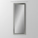 Main Line 19-1/4" x 39-3/8" x 4" bryn mawr framed cabinet in classic gray interior and brushed nickel finish with right hinge and electric option