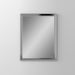 Main Line 23-1/4" x 30" x 4" bryn mawr framed cabinet in classic gray interior and chrome finish with right hinge and electric option