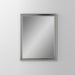 Main Line 23-1/4" x 30" x 6" bryn mawr framed cabinet in classic gray interior and satin nickel finish with left hinge and electric option