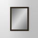 Main Line 23-1/4" x 30" x 6" bryn mawr framed cabinet in classic gray interior and brushed bronze finish with left hinge and electric option