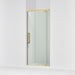 KOHLER K-CA37593-8L Statement 76" H pivot shower door with 5/16"-thick glass