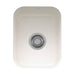 Franke Cisterna CCK110-13WH Undermount Single Bowl 14.38 x 17.12 in Fireclay Kitchen Sink - White