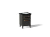 KOHLER K-CM29469-BD1 Artifacts 24" Bathroom Vanity Cabinet with Sink and Quartz Top - angled product view