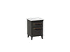 KOHLER K-CM29469-BD1 Artifacts 24" Bathroom Vanity Cabinet with Sink and Quartz Top - angled product view