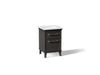 KOHLER K-CM29469-BD1 Artifacts 24" Bathroom Vanity Cabinet with Sink and Quartz Top - angled product view