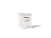 KOHLER K-CM29480-BD2 Artifacts 30" Bathroom Vanity Cabinet with Sink and Quartz Top - angled product view