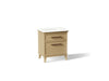 KOHLER K-CM29480-BD2 Artifacts 30" Bathroom Vanity Cabinet with Sink and Quartz Top - angled product view