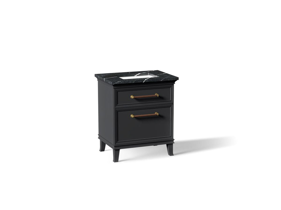 KOHLER K-CM29480-BD2 Artifacts 30" Bathroom Vanity Cabinet with Sink and Quartz Top