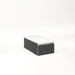 Cartesian 12-1/8" x 7-1/2" x 21-3/4" slim drawer vanity in smoke screen with slow-close full drawer and selectable night light in 2700K/4000K temperature (warm/cool light)