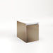 Cartesian 12-1/8" x 15" x 18-3/4" single drawer vanity in satin bronze with slow-close full drawer and no night light