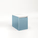 Cartesian 12-1/8" x 15" x 18-3/4" single drawer vanity in ocean with slow-close full drawer and night light in 5000K temperature (cool light)