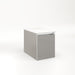 Cartesian 12-1/8" x 15" x 18-3/4" single drawer vanity in smoke screen with slow-close full drawer and no night light
