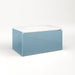 Cartesian 30-1/8" x 15" x 18-3/4" single drawer vanity in ocean with slow-close plumbing drawer and no night light