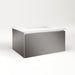 Cartesian 30-1/8" x 15" x 21-3/4" single drawer vanity in tinted gray mirror with slow-close full drawer and night light in 5000K temperature (cool light)