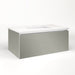 Cartesian 36-1/8" x 15" x 21-3/4" slim drawer vanity in mirror with slow-close full drawer and selectable night light in 2700K/4000K temperature (warm/cool light)
