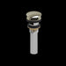 Riobel DB170 Push Drain With Overflow