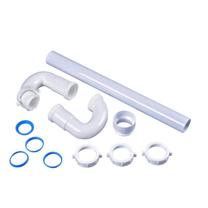 Oatey P9720 1-1/2" S-Trap with PVC Solvent Weld Adapter