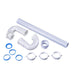 Oatey P9720 1-1/2" S-Trap with PVC Solvent Weld Adapter