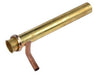 Oatey 813B-3 1-1/2" x 12" Dishwasher Tailpiece with Brass Nut (1/2" Sweat Branch)