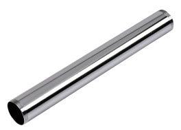 Oatey 827A-1 1-1/2" x 12" Chrome Extension Tube Threaded Both Ends (17 Gauge)
