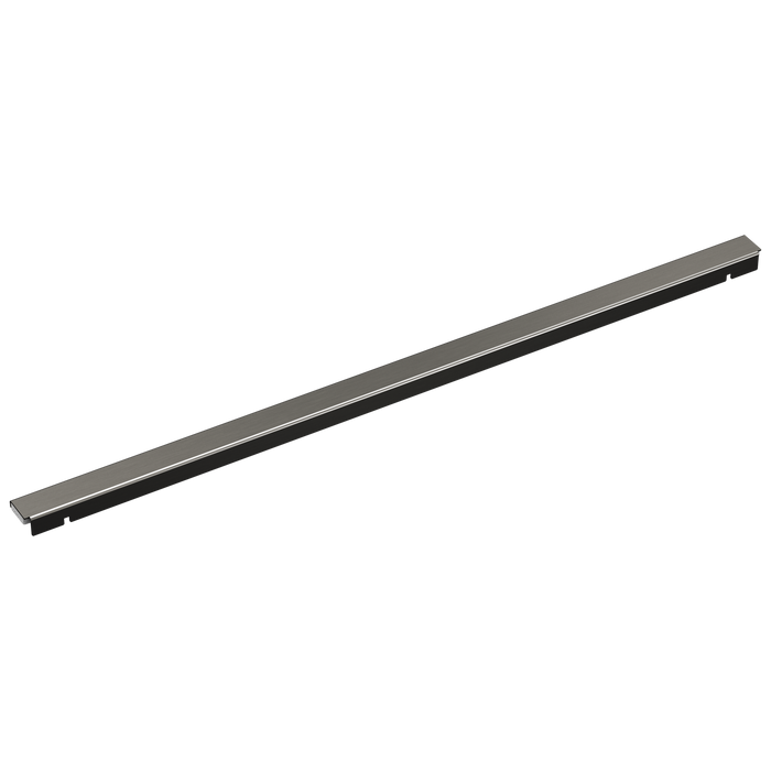 Delta DT0732470 24" Linear Shower Drain Wall Edge - Black Stainless