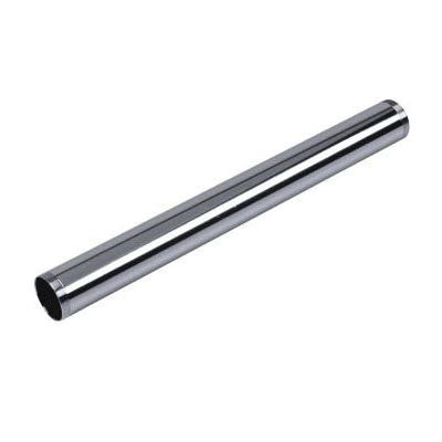 Oatey 822A-1 1-1/4" x 12" Chrome Extension Tube Threaded Both Ends (17 Gauge)