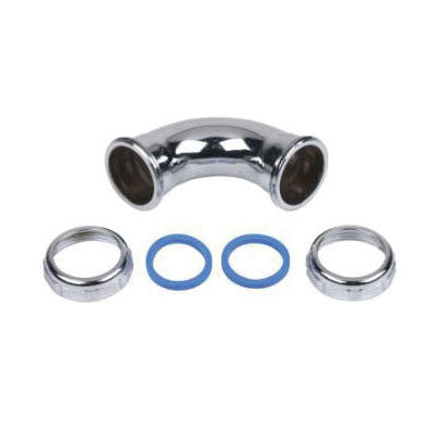 Oatey 8482 1-1/4" Chrome 90° Slip Joint Elbow (20 Gauge)