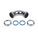 Oatey 8482 1-1/4" Chrome 90° Slip Joint Elbow (20 Gauge)