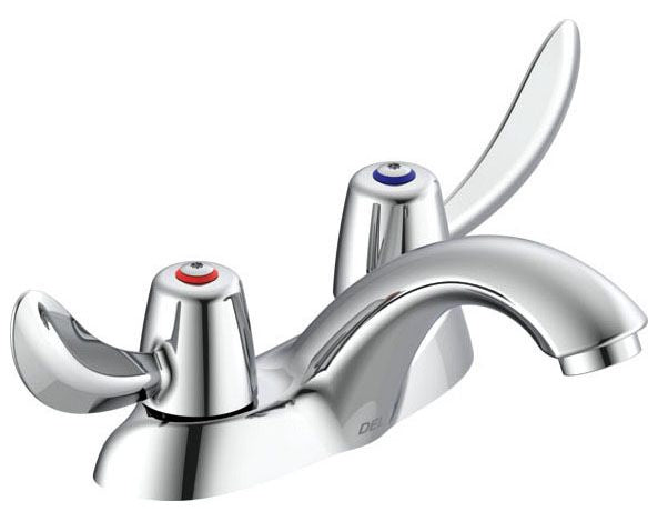 Commercial 21C 21C132 Two Handle Centerset Lavatory Faucet - Less Pop-Up