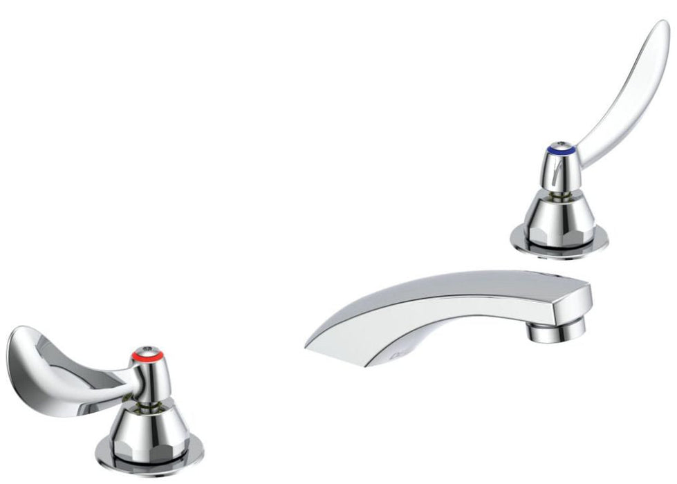 Commercial 23C1 23C344 Two Handle Widespread Bathroom Faucet - Less Pop-Up