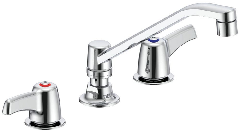 Commercial 27C1 / 27C2 27C2123 Two Handle 8 In Below Deck-Mount Faucet