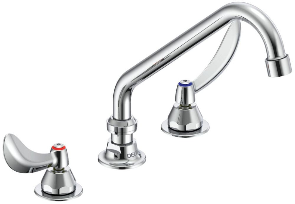 Commercial 27C1 / 27C2 27C2234 Two Handle 8 In Below Deck-Mount Faucet