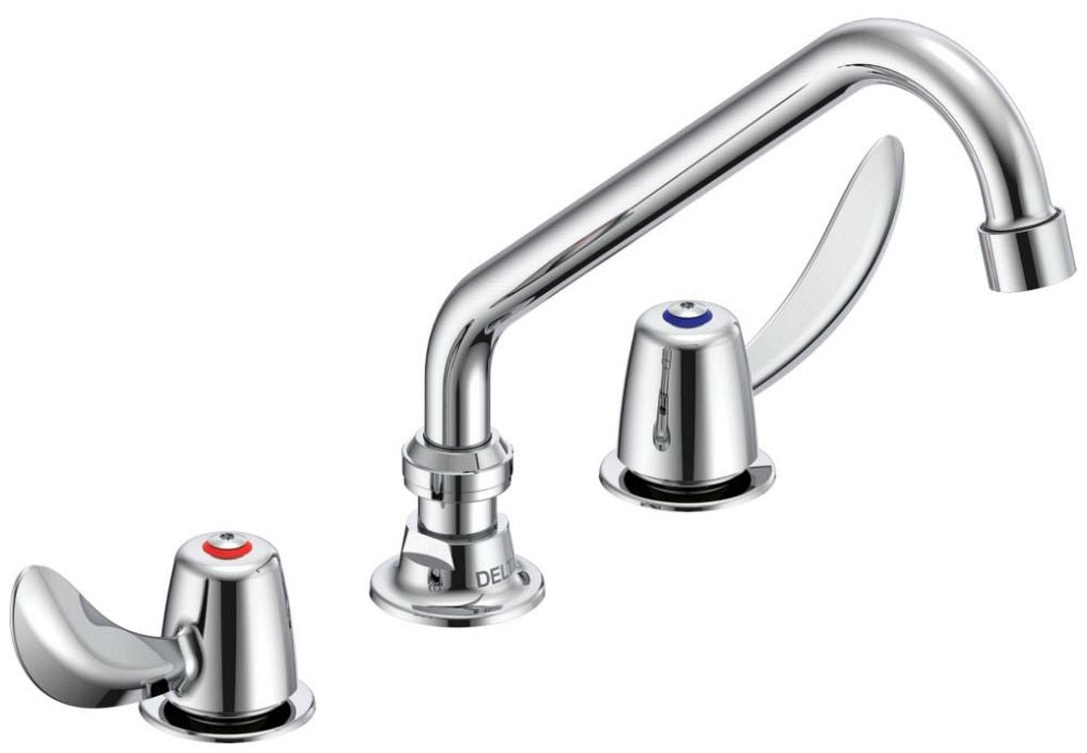 Commercial 27C1 / 27C2 27C2242 Two Handle 8 In Below Deck-Mount Faucet