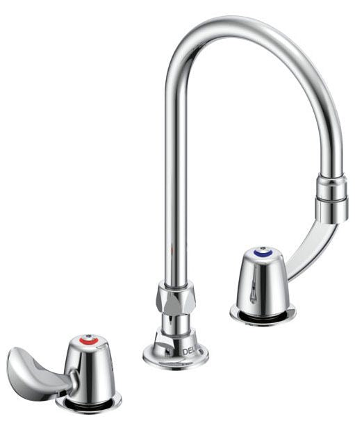 Commercial 27C1 / 27C2 27C2942 Two Handle 8 In Below Deck-Mount Faucet