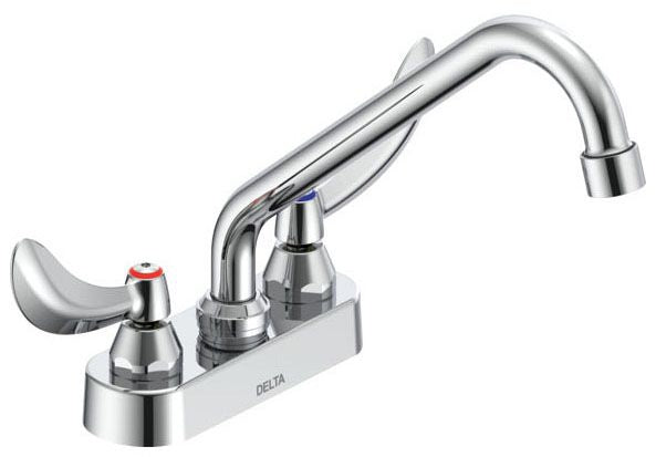 Commercial 27C4 / 27C5 / 27C6 27C4224 Two Handle 4 In Deck-Mount Faucet