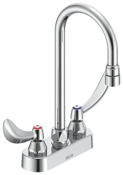 Commercial 27C4 / 27C5 / 27C6 27C4824 Two Handle 4 In Deck-Mount Faucet