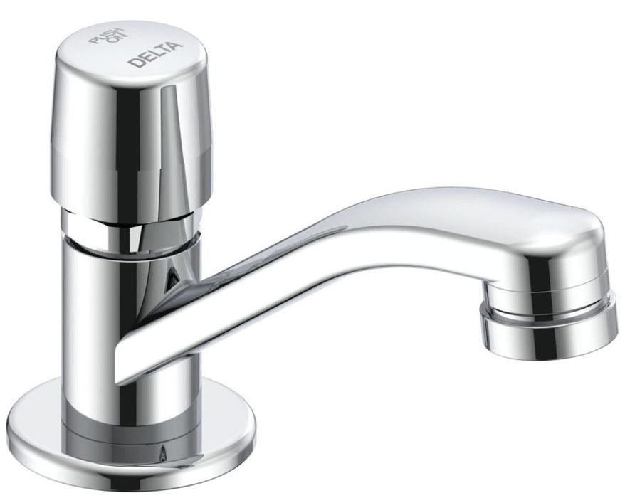Commercial 86T 86T1104 Single Hole Metering Slow-Close Bathroom Faucet