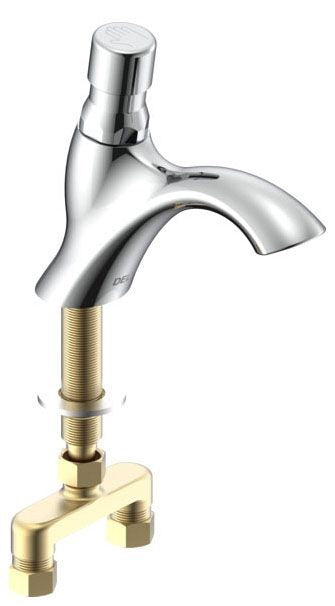Commercial 87T 87T110 Single Hole Metering Slow-Close Lavatory Faucet