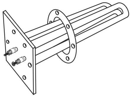 Delta Universal Showering Components EP103218 Heating Element 120V, 1.5kW & Gasket